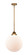 Nouveau 2 LED Mini Pendant in Brushed Brass (405|288-1S-BB-G201-12-LED)