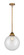 Nouveau 2 LED Mini Pendant in Brushed Brass (405|288-1S-BB-G202-10-LED)