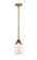 Nouveau 2 One Light Mini Pendant in Brushed Brass (405|288-1S-BB-G51)