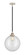 Nouveau 2 One Light Mini Pendant in Black Polished Nickel (405|288-1S-BPN-G202-12)