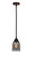 Nouveau 2 One Light Mini Pendant in Oil Rubbed Bronze (405|288-1S-OB-G53)