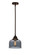 Nouveau 2 One Light Mini Pendant in Oil Rubbed Bronze (405|288-1S-OB-G73)