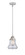 Nouveau 2 LED Mini Pendant in Polished Chrome (405|288-1S-PC-G192-LED)