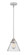 Nouveau 2 LED Mini Pendant in Polished Chrome (405|288-1S-PC-G44-LED)