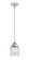 Nouveau 2 One Light Mini Pendant in Polished Chrome (405|288-1S-PC-G52)