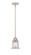 Nouveau 2 One Light Mini Pendant in Polished Nickel (405|288-1S-PN-G182S)