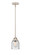Nouveau 2 One Light Mini Pendant in Polished Nickel (405|288-1S-PN-G54)