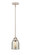 Nouveau 2 LED Mini Pendant in Polished Nickel (405|288-1S-PN-G58-LED)