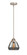 Nouveau 2 LED Mini Pendant in Brushed Satin Nickel (405|288-1S-SN-G173-LED)