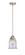 Nouveau 2 LED Mini Pendant in Brushed Satin Nickel (405|288-1S-SN-G182-LED)