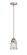 Nouveau 2 One Light Mini Pendant in Brushed Satin Nickel (405|288-1S-SN-G184S)