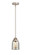 Nouveau 2 One Light Mini Pendant in Brushed Satin Nickel (405|288-1S-SN-G58)