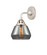 Nouveau 2 LED Wall Sconce in Polished Nickel (405|288-1W-PN-G173-LED)