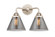 Nouveau 2 LED Bath Vanity in Polished Nickel (405|288-2W-PN-G43-LED)