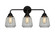 Nouveau 2 LED Bath Vanity in Matte Black (405|288-3W-BK-G142-LED)