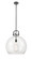 Downtown Urban One Light Pendant in Matte Black (405|410-1S-BK-18CL)