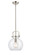 Downtown Urban LED Mini Pendant in Brushed Satin Nickel (405|410-1S-SN-10CL-LED)