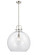 Downtown Urban One Light Pendant in Brushed Satin Nickel (405|410-1S-SN-18CL)