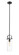 Downtown Urban One Light Mini Pendant in Matte Black (405|423-1S-BK-4CL)