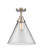 Caden One Light Semi-Flush Mount in Antique Brass (405|447-1C-AB-G41-L)