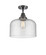 Caden One Light Flush Mount in Matte Black (405|447-1C-BK-G74-L)