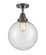Caden One Light Semi-Flush Mount in Oil Rubbed Bronze (405|447-1C-OB-G204-10)