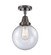 Caden One Light Semi-Flush Mount in Oil Rubbed Bronze (405|447-1C-OB-G204-8)