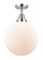 Caden One Light Semi-Flush Mount in Polished Chrome (405|447-1C-PC-G201-12)