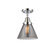 Caden One Light Semi-Flush Mount in Polished Chrome (405|447-1C-PC-G43)