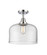 Caden LED Semi-Flush Mount in Polished Chrome (405|447-1C-PC-G72-L-LED)