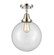 Caden One Light Semi-Flush Mount in Polished Nickel (405|447-1C-PN-G202-10)