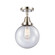 Caden One Light Semi-Flush Mount in Polished Nickel (405|447-1C-PN-G204-8)
