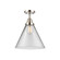 Caden LED Semi-Flush Mount in Polished Nickel (405|447-1C-PN-G42-L-LED)