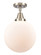 Caden One Light Semi-Flush Mount in Brushed Satin Nickel (405|447-1C-SN-G201-10)