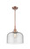 Caden LED Mini Pendant in Antique Copper (405|447-1S-AC-G74-L-LED)