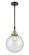 Caden One Light Mini Pendant in Black Antique Brass (405|447-1S-BAB-G204-10)