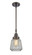 Caden One Light Mini Pendant in Oil Rubbed Bronze (405|447-1S-OB-G142)
