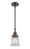 Caden One Light Mini Pendant in Oil Rubbed Bronze (405|447-1S-OB-G182S)