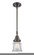 Caden LED Mini Pendant in Oil Rubbed Bronze (405|447-1S-OB-G182S-LED)