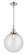 Caden LED Mini Pendant in Polished Chrome (405|447-1S-PC-G204-12-LED)