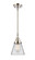 Caden One Light Mini Pendant in Polished Nickel (405|447-1S-PN-G62)