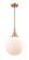 Caden One Light Mini Pendant in Satin Gold (405|447-1S-SG-G201-10)