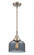 Caden LED Mini Pendant in Brushed Satin Nickel (405|447-1S-SN-G73-LED)
