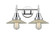 Caden Two Light Bath Vanity in Polished Chrome (405|447-2W-PC-G2)