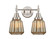 Caden LED Bath Vanity in Satin Nickel (405|447-2W-SN-G146-LED)