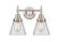 Caden Two Light Bath Vanity in Satin Nickel (405|447-2W-SN-G62)