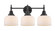Caden Three Light Bath Vanity in Matte Black (405|447-3W-BK-G71)