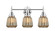 Caden Three Light Bath Vanity in Polished Chrome (405|447-3W-PC-G146)