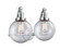 Franklin Restoration LED Bath Vanity in Polished Chrome (405|515-2W-PC-G202-8-LED)