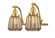 Franklin Restoration LED Bath Vanity in Satin Gold (405|515-2W-SG-G146-LED)